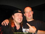 Dave with Anders Johansson, Falconer
